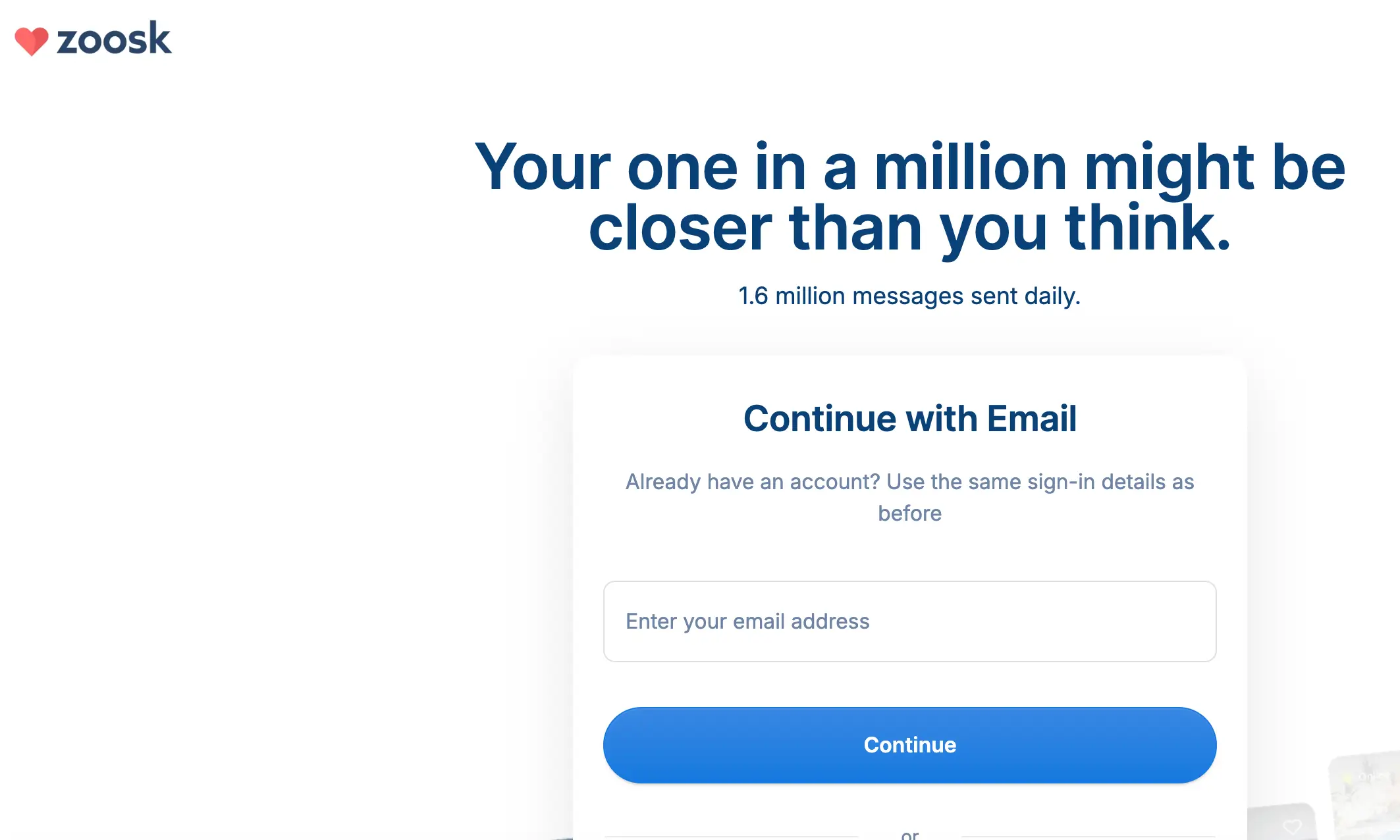 zoosk dating